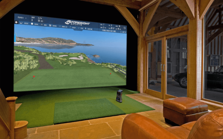 7 Best Budget Friendly Golf Simulators For Home Nifty Golf   Best Home Golf Simulator Review 768x480 